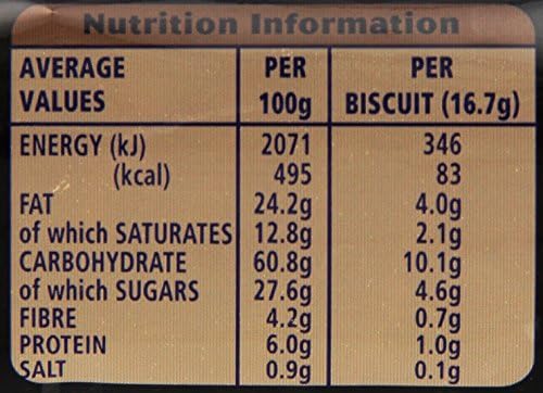 McVities Plain Chocolate Digestives 10.5 oz - 300g