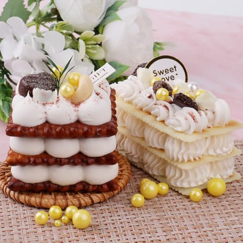 Yellow Pearl Sprinkles for Cake Decorating, 6 Sizes Mix 4.6 oz Edible Pearl Sugar Sprinkles for Baking Cupcake Cookies