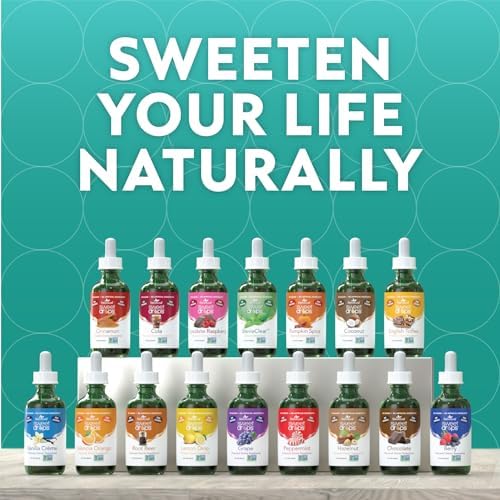 SweetLeaf Sweet Drops- Flavored Stevia Liquid Sweetener, Organic Stevia Extract, Zero Calories, Gluten Free, Keto Friendly, Non GMO, Natural Flavors, Sugar Alternative - Chocolate, 2 Fl Oz (Pack of 2)