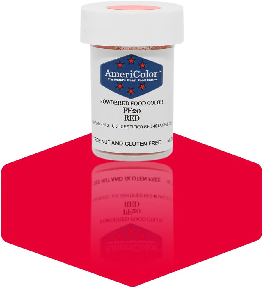 Americolor Powder Food Color, 3gm, Red