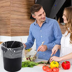 5 Gallon Bucket Liner Bags 30 Pack 4Mil 20 x 24 Inch Turkey Brine Bag Food Grade Heavy Duty Leak Proof Ice Bucket Liner for Marinating and Brining Bags Meat Food Storage