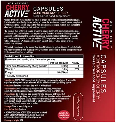 Cherry Active 60 Capsules