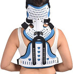 Orthosis Cervical Thoracic Adjustable Cervical Thoracic Orthosis Fracture Fixation Cervical Vertebra Rehabilitation Support for Post Trauma Arthritis Acute Pain Surgery Fractures