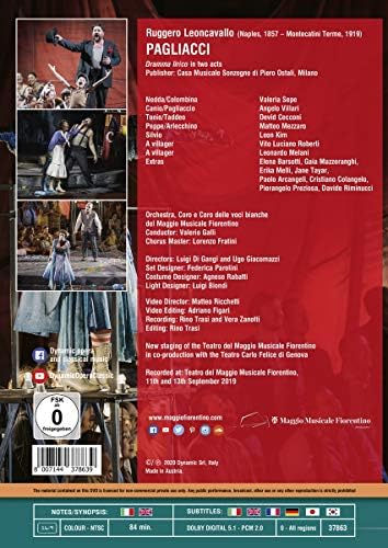 Pagliacci [DVD]