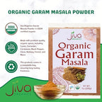 Jiva Organics Organic Garam Masala Powder 7 Ounce - NON-GMO, Salt Free, Premium Indian Spice Blend