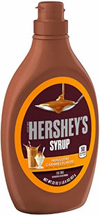 HERSHEY'S Caramel Syrup, 22 Ounce (Pack of 6)