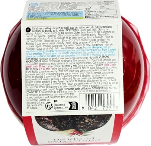 M&S Christmas Pudding 6 Months Matured 800g in Premier Life Store Box