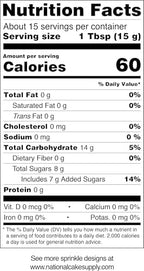 NCS Music Notes Edible Candy Sprinkles – Black & White Cupcake, Cake & Cookie Decorations, 8 oz