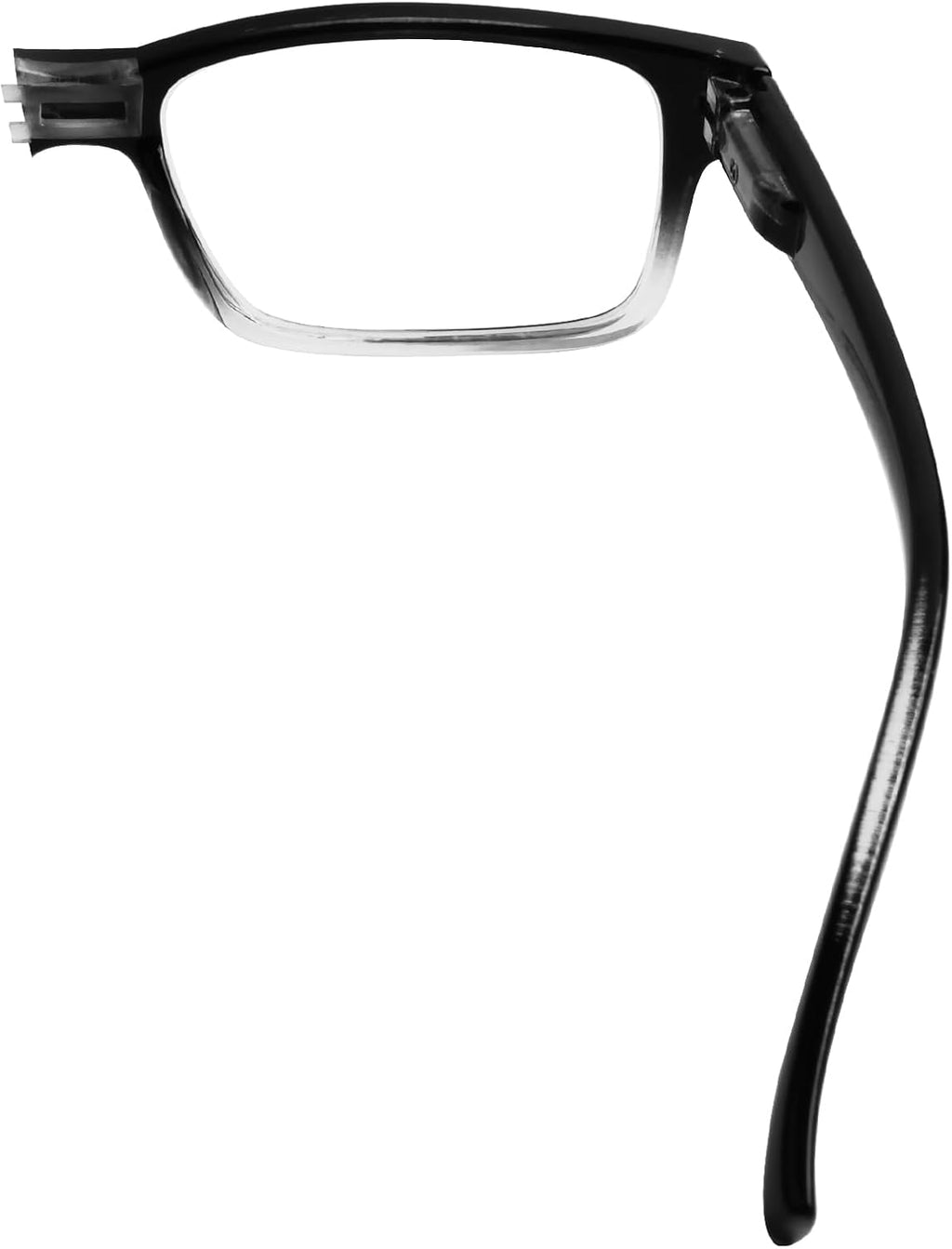 (Must Buy Both Eye) Black Clear-Right Eye +1.50 Reading Glasses with Different Strength for Each Eye