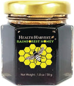 Tualang Black Honey 1.8oz (TA 11.5+, Pollen Count 4.0M+, Pollen Variety 100+) Intense Choice for Women Preservation, Wild-ripening on 250ft Treetop, Raw, Unpasteurised, Unfiltered