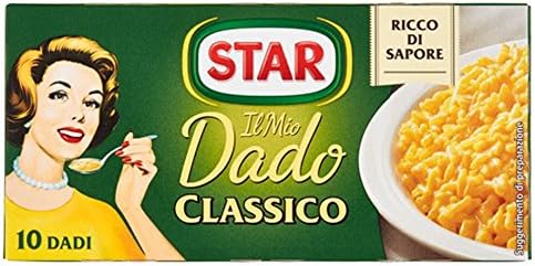 Star: "Il Mio Dado Classico" Bouillon Cubes, Classic Taste Pack of 4 10-Cubes Boxes, 10g Each Cube [ Italian Import ]