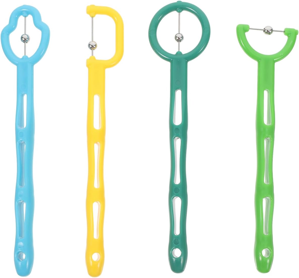 4 PCS Tongue Trainer,Oral Muscle Training Tool Portable Tongue Exerciser for Kids Tongue Tip Training Device