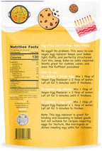 Quay Naturals Vegan Egg Replacer, 10 oz (Pack of 1) - Non GMO, Gluten free, Paleo Friendly, Vegan Egg Substitute