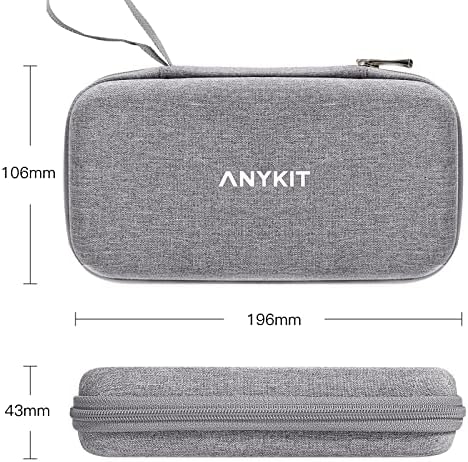 Anykit Original Digital Otoscope Carrying Case Bag, Upgraded Large Capacity Hardshell Case