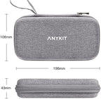 Anykit Original Digital Otoscope Carrying Case Bag, Upgraded Large Capacity Hardshell Case
