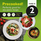 SKINNY PASTA Variety Pack - Healthy Konjac Shirataki Noodles, Low Carb Keto Pasta, Gluten Free, 6 Pack