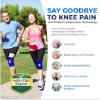 Modvel ELITE Knee Brace for Men & Women – Patella Gel Pads & Side Stabilizers for ACL, Meniscus Tear, Arthritis & Injury Recovery – Maximum Support for Running, Sports & Joint Pain Relief