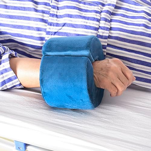 Leg Elevation Pillow Foot Ankle Protector Cushion Foot Foam Elevator Anti-Bedsore Zipper Removable Cover Foot Elevation Pillow Wedge Leg Elevation Support Pad Preventing from Ulcers & Sores & Pressure