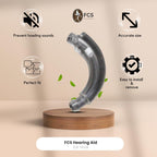 FCS Hearing Devices Ear Hook for Phonak Bolero B70 P BTE - Replacement Accessories | Hearing Devices | Easy Install | Durable ABS | Anti-Howling Ear Hook