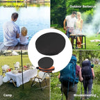 2 Pack Seat Cushion for Telescopic Stools, Thickened Telescopic Folding Seat Cushion with Memory Foam for Retractable Camping Stools