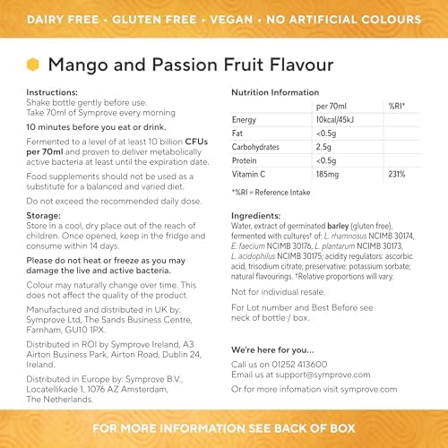 Symprove Mango and Passionfruit, 2 LT