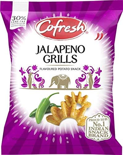 Cofresh Jalapeno Flavour Potato Grills (80g) - Pack of 2