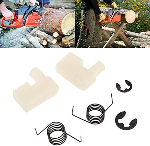 Rewind Starter Flywheel Pawl Dog Spring Clips Set Fit Chinese Chainsaw 4500 5200 5800 45cc 52cc 58cc Chain 6pcs Springs Assorted Sizes