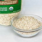 HerbaZest Quinoa Flakes Organic – 1 LB – USDA Certified, Vegan & Gluten Free Superfood – Perfect with Yogurt, Cereal, Smoothies, Granola & Desserts