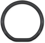 Car Steering Wheel Cover for Jeep Gladiator 2019–2025 2026 JT,Breathable Perforated Auto Steering Wheel Protector, Non-Slip Sporty Grip,Comfortable Sweat-Proof Vehicle Interior Trim,D-C