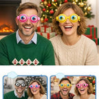 2026 New Winking Glasses for Shows and Parties Crazy Eyes Glasses, for a Birthday Party, Suitable for Birthday Party