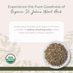 Starwest Botanicals Organic Dried St. John's Wort - Loose Leaf Herb for Tea, Made from St. John's Wort Flower, Cut & Sifted, Certified Kosher, Non-GMO - 1 lb Bag