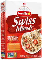Familia Swiss Muesli Cereal, Original Recipe with Fruit and Nuts - Enjoy Hot, Cold or as Overnight Oats, 29 oz (Pack of 1)
