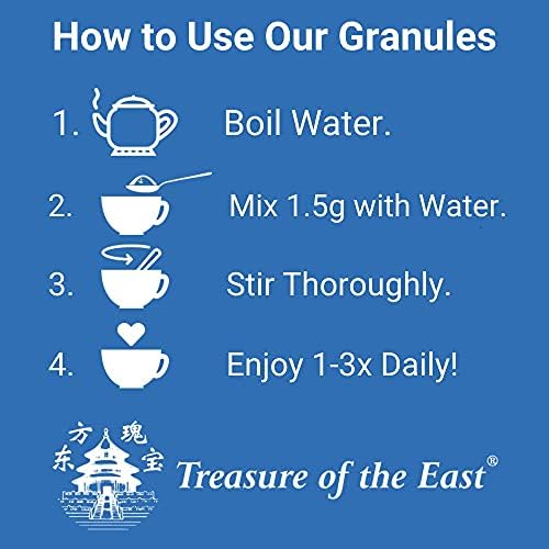 Treasure of The East, Dendrobium Stem - Shi Hu (5:1 Herbal Extract Granules, 100g)