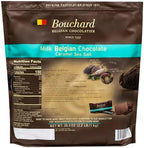 Bouchard Belgian Milk Chocolate Caramel Sea Salt Napolitains 35.3 OZ (2.2 LB/1KG)