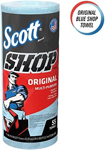 Scott Shop Original Towel Roll (75147), 55 Count (Pack of 1)