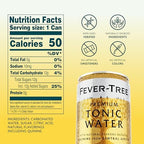 Fever-Tree Tonic Water – Premium Mixer for Cocktails and Mocktails, 24 x 5.1 Cans – Naturally Sourced, Non-GMO