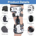 OA Unloader Knee Brace for Osteoarthritis Pain Relief - Adjustable Valgus/Varus Correction Knee Support with ROM Control & Bone-on-Bone Stabilization for Men & Women (Right)