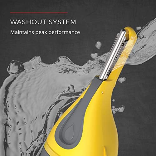 Remington Remington Virtually Indestructible Nose, Ear & Brow Trimmer, Yellow, NE3871