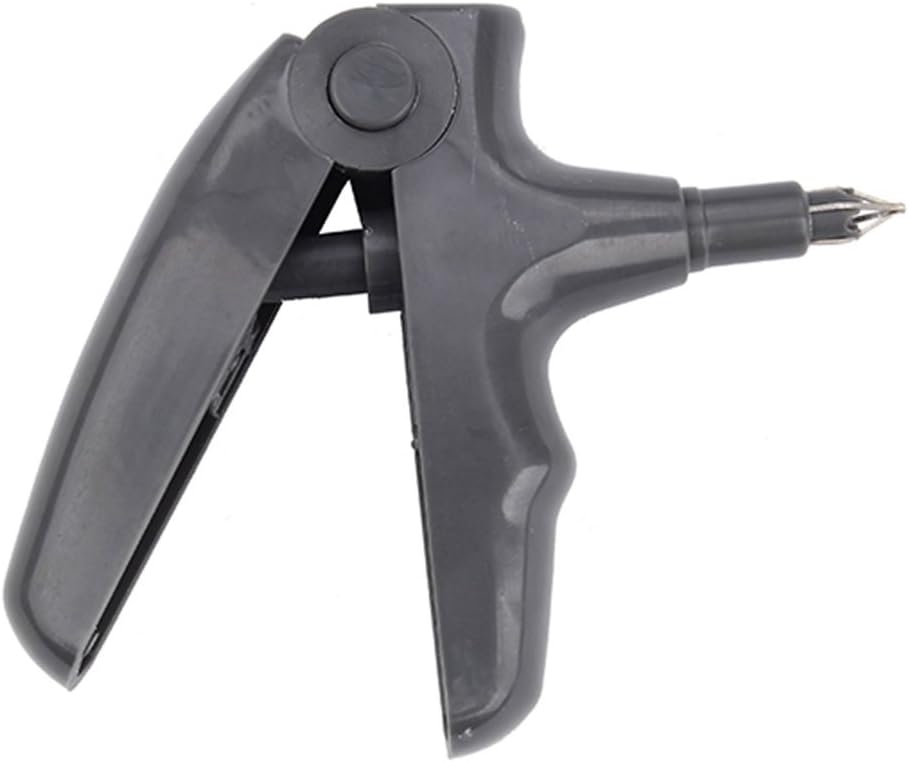 Angzhili 1 Piece Dental Ligature Tie Gun,Ligature Ring Placement Tool,Dispenser Shooter(Gray)