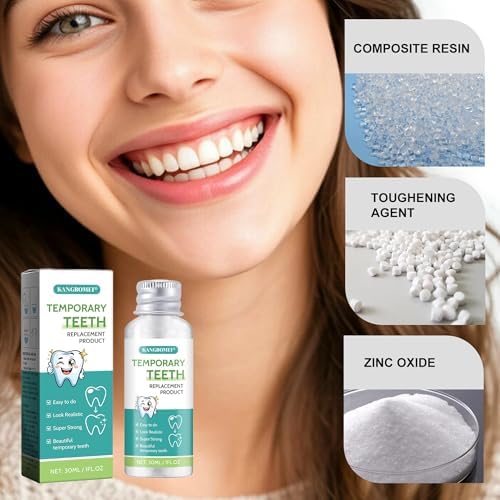 Temporary Tooth Filling Kits, Tooth Filling Repair Kit, Tooth Repair Beads for Temporary Fixing Filling Missing Broken Tooth