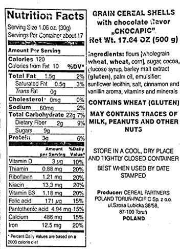 Nestle Chocapic Wholegrain Chocolate Cereal 450g