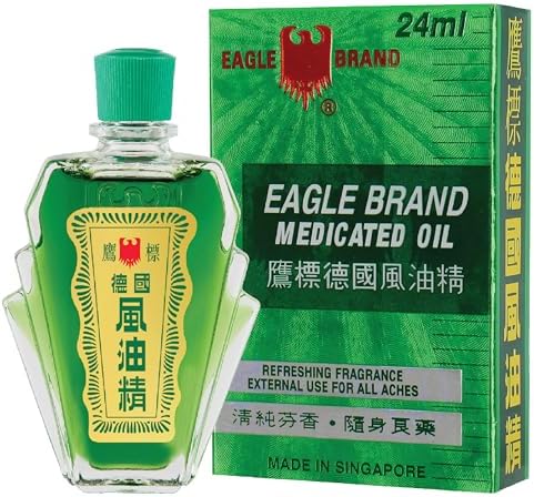 EAGLE BRAND MEDICATED OIL 24ML (O.8 OZ)