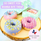 Innovative Ginger DIY Donut Soap Making Craft Kit for Kids, Teens, and Adults - Fun, Easy, Creative - Large Soap Donuts - Perfect Birthday & Holiday Gift - Unique, Mess-Free, All-in-One Kit (Donut)