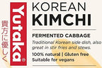 Yutaka 100% Natural Authentic Traditional National Korean Kimchi Pickled Fermented Cabbage in Jar 215 g