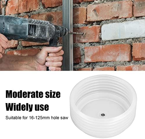 Tnfeeon Electric Drill Dust Cover Bowl,Electric Hammer Cover Hole Opener Cover 125mm Inner Diameter Downlight Gypsum Ceiling Drill Hole Reaming Stopper