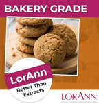 LorAnn Oils Cookie Butter Bakery Emulsion: True Essence, Ideal for Boosting Fruit Tones in Cakes, Cookies & Desserts, Gluten-Free, Keto-Friendly, Extract Substitute Essential for Your Kitchen, 4 Oz