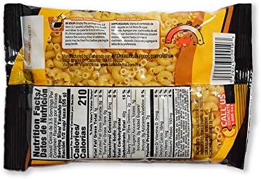 LA MODERNA, Elbow Codos Pasta, 7 oz (Pack of 20) | Enriched Durum Wheat Semolina | Kosher, Non-GMO, Iron and Vitamin-Fortified | Family-Size Value Pack for Soups, Macaroni, Salads, and Casseroles