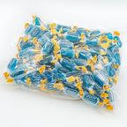 BLUE RASPBERRY Hard Candy Original Flavor 1 lb - Bulk Bag, Individually Wrapped (74 Pieces)