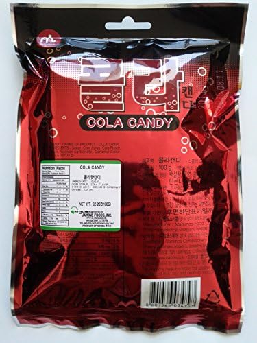 Mammos Friend Cola Candy Korean 3.5 oz