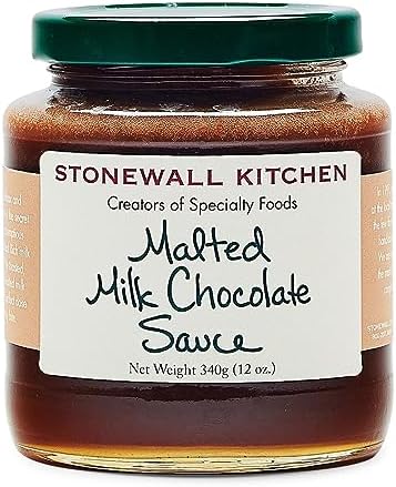 Stonewall Kitchen Malted Milk Chocolate Sauce, 12 oz